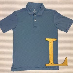 Boys Dri fit collared, short sleeve shirt. Size 10/12